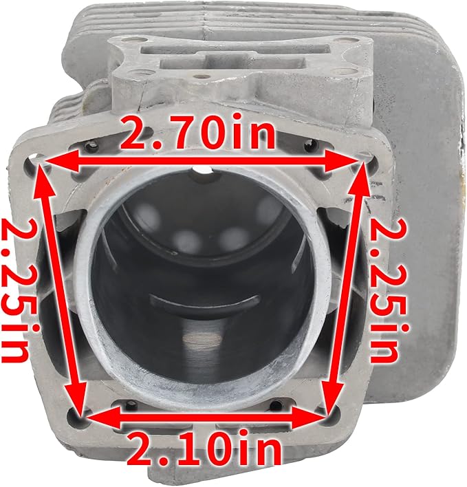 577257301 Cylinder Piston For RedMax EBZ6500 EBZ6500RH EBZ7500 EBZ7500RH Blower with Accessories Kit