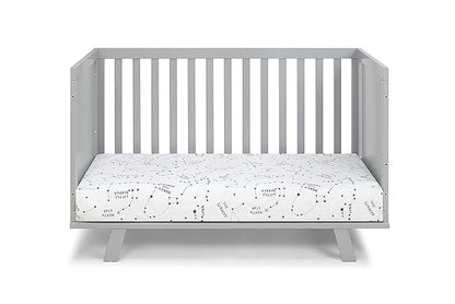Suite Bebe Livia Convertible Crib in Gray & Gray