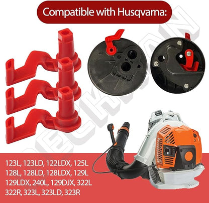 DECKMAN 576594801 Choke Levers Part for Blower EBZ7500, EBZ8500, RedMax, Echo, Husqvarna 570BTS, 570BFS, 580BTS, 580BF,S EBZ7500, EBZ8500 Blower, Stihl FS110, FS110R FS55RC Trimmer 3 Pack