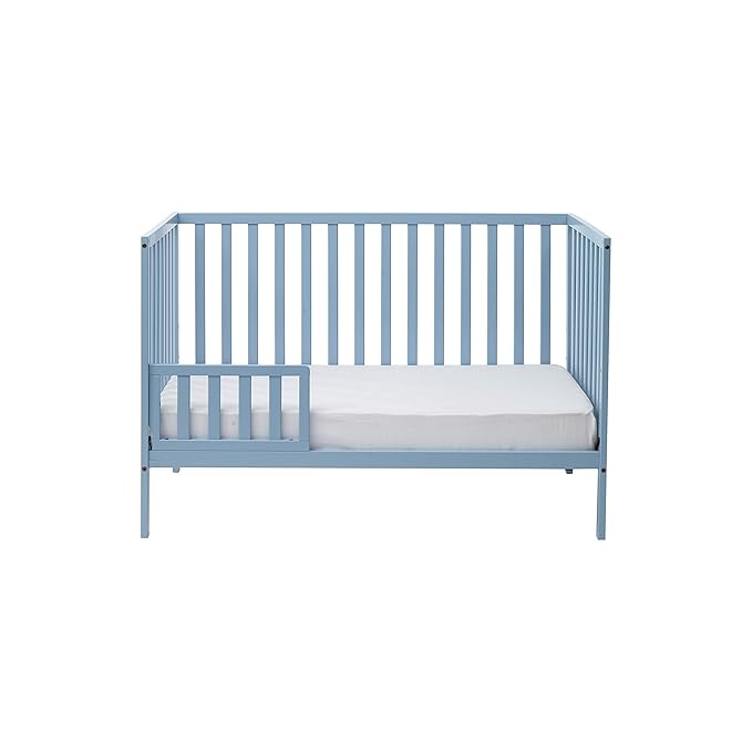 Suite Bebe Palmer 3 in 1 Convertible Crib - Quick Ship, Baby Blue