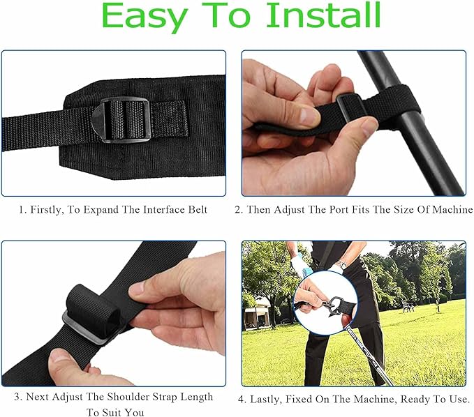 Backpack Blower Straps C061000110 for Echo Leaf Blower Shoulder Strap C061000111 PB-500 PB-265LN PB-403H PB-413H PB-460 PB-610 PB-620 PB-650 PB-755 Fits - 2 Pack