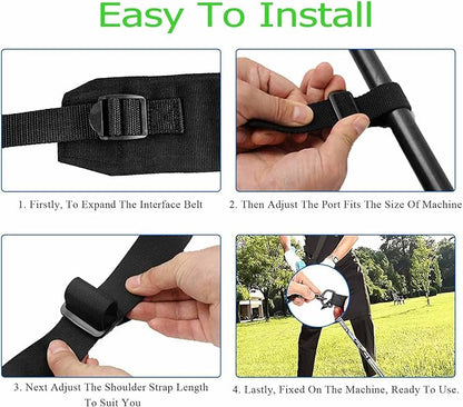 Backpack Blower Straps C061000110 for Echo Leaf Blower Shoulder Strap C061000111 PB-500 PB-265LN PB-403H PB-413H PB-460 PB-610 PB-620 PB-650 PB-755 Fits - 2 Pack