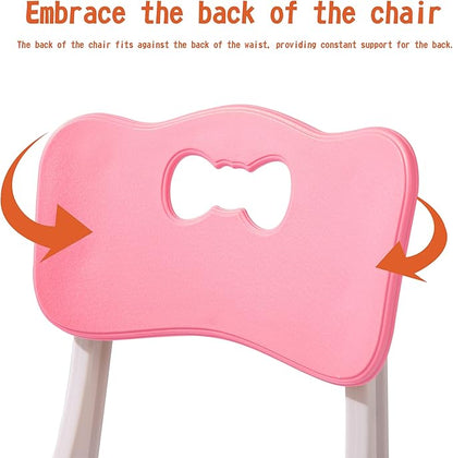 Kids' Desk Chairs Adjustable Height is Suitable for Children's Chairs Used in Families, Schools and Day-Care Between 2-10 Years Old The Max Bearing Capacity is 220LB(6PCS-Beige)