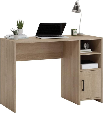 Sauder Beginnings Desk, L: 40.39" x W: 17.48" x H: 28.82", Summer Oak Finish
