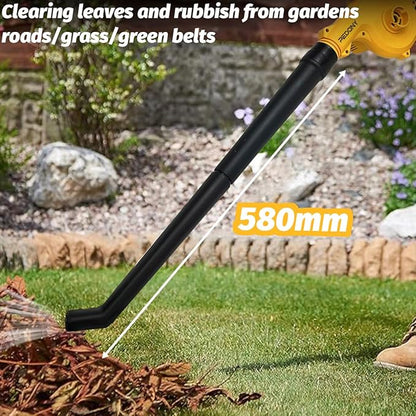 Mini Cordless Leaf Blower for Dewalt 20V Battery, Replace for DCE100B Air Blower, Vacuum150CFM Up to 120MPH, 2-in-1 Handle Electric Blower(Battery Not Included)