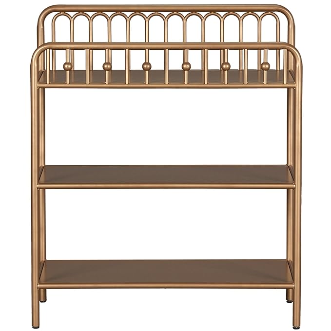 Little Seeds Monarch Hill Ivy Metal Changing Table, Gold