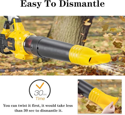 Flat Nozzle for DeWalt 60V MAX Flexvolt Leaf Blower Flat, Work for DeWalt DCBL772X1 & DCBL772B & DCMBA572(1 Pack, no Tool)
