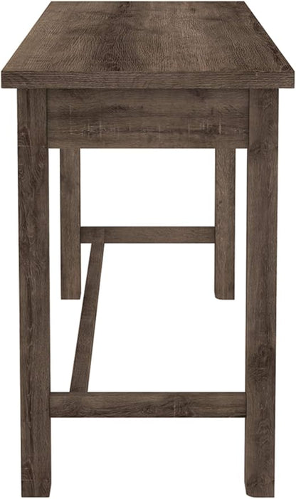 Signature Design by Ashley Arlenbry Farmhouse 47" Home Office Desk, Weathered Oak Gray