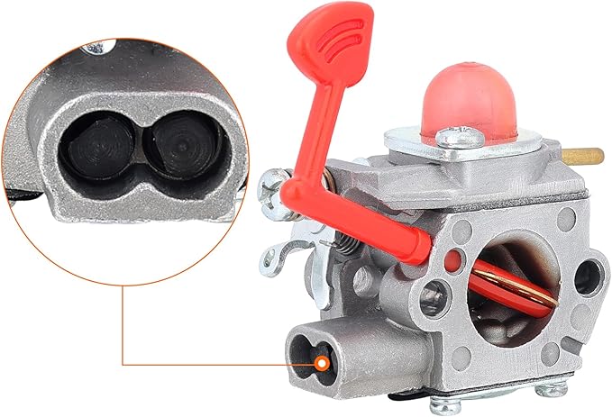 Hipa 545081855 Carburetor for Poulan Pro BVM200C P200C Husq GBV325 P325 Craftsman 25Cc Blower Walbro WT-875 WT-875A Carb with 545116801 Air Filter Tune-Up Kit