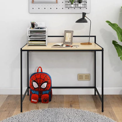 42 inches Computer Desk, Home Office Desks, Small Desk for Bedroom, Modern Simple Style Laptop Table, Study Student Writing Desk, Nature