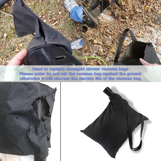 5140125-95 Shoulder Bag, Leaf Blower Vacuum for Black & Decker BV3100