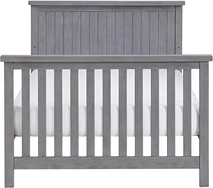 Everlee Crib to Full-Size Bed Conversion Kit, Graystone
