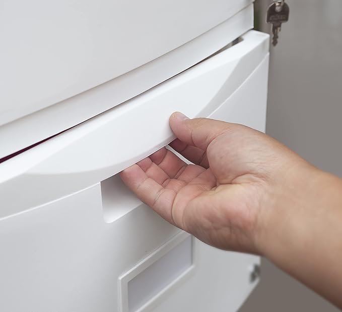 Storex 61316U01C File Cabinet, 1-Pack, White