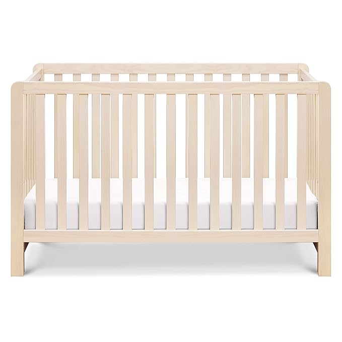 Carter's by DaVinci Colby 4-in-1 Low-Profile Convertible Crib in Washed Natural, Greenguard Gold Certified