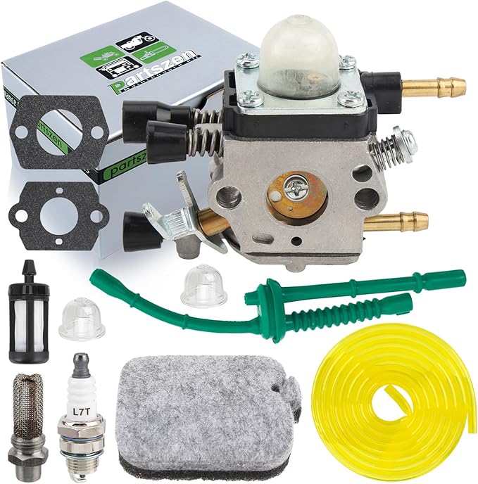 BG55 Carburetor for BG45 BG65 BG85 BG55 Blower for C1Q-S68,C1Q-S68G,C1Q-S68D, C1Q-S68E, C1Q-S64 Carburetor Carb with Air Filter Fuel Filter Spark Plug Muffler Stub Spark Arrestor