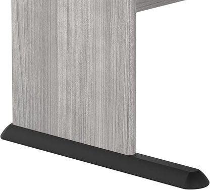 Bush Business Furniture Studio A 72W Computer Desk in Platinum Gray, 6 Foot Gaming and Work Table for Home or Professional Office