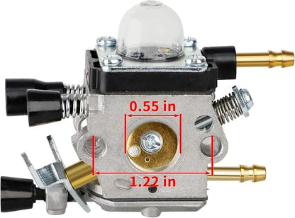 C1Q-S68G Carburetor for Stihl BG55 Blower BG85 BG45 BG46 BG65 SH55 SH85 Leaf Blower Carburetor Replace for Zama C1Q-S68 with Air Filter