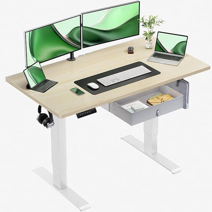 Marsail TZESD12N home-office-desks, 48 24 Inch, Maple