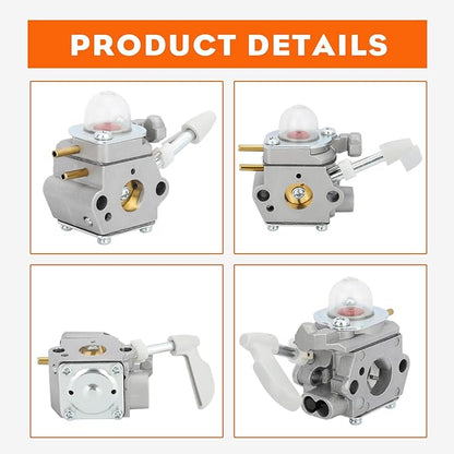 Hipa 26B 26CC Carburetor Compatible with Homelite 26B Blower UT09526 Carburetor Homelite Replace 308054114 308054075 Leaf Blower
