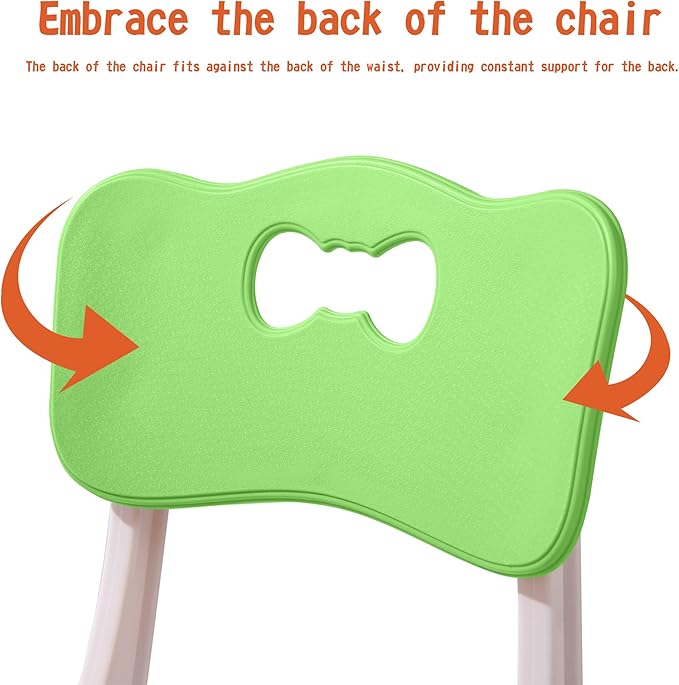 Kids' Desk Chairs Adjustable Height is Suitable for Children's Chairs Used in Families, Schools and Day-Care Between 2-10 Years Old The Max Bearing Capacity is 220LB(6PCS-Grey)