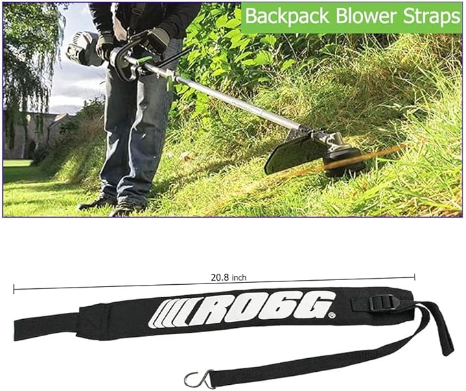 Backpack Blower Straps C061000110 for Echo Leaf Blower Shoulder Strap C061000111 PB-500 PB-265LN PB-403H PB-413H PB-460 PB-610 PB-620 PB-650 PB-755 Fits - 2 Pack