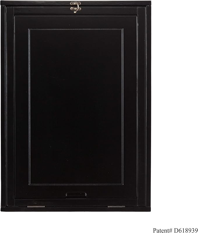 SEI Furniture Convertible Desk, 32.00 in. H x 22.00 in. W x 6.00 in. D, Black