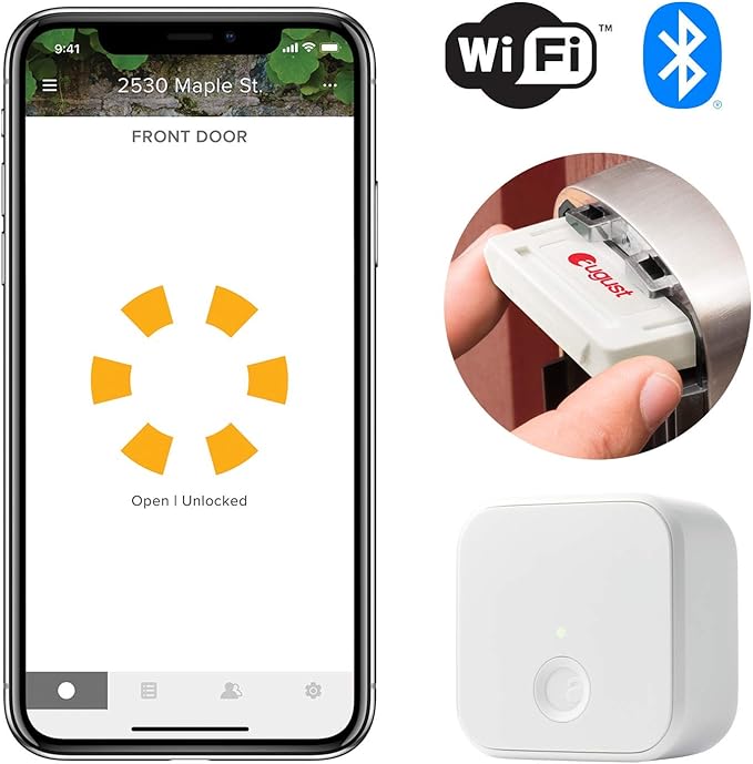 Yale Assure Lever, Wi-Fi Smart Door Lever (for Doors with no deadbolt) - Works with Yale Access App, Amazon Alexa, Google Assistant, HomeKit, Phillips Hue and Samsung SmartThings, Satin Nickel