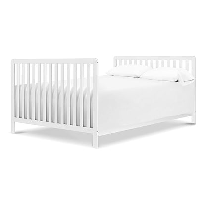 Carter's by DaVinci Colby 4-in-1 Low-Profile Convertible Crib in White, Greenguard Gold Certified