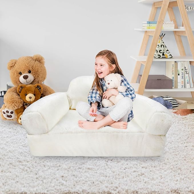 Asou Kids Chair Kids Couch Chair Kids Comfy Chair Toddler Armchair with Handle for Kids Boys Girls