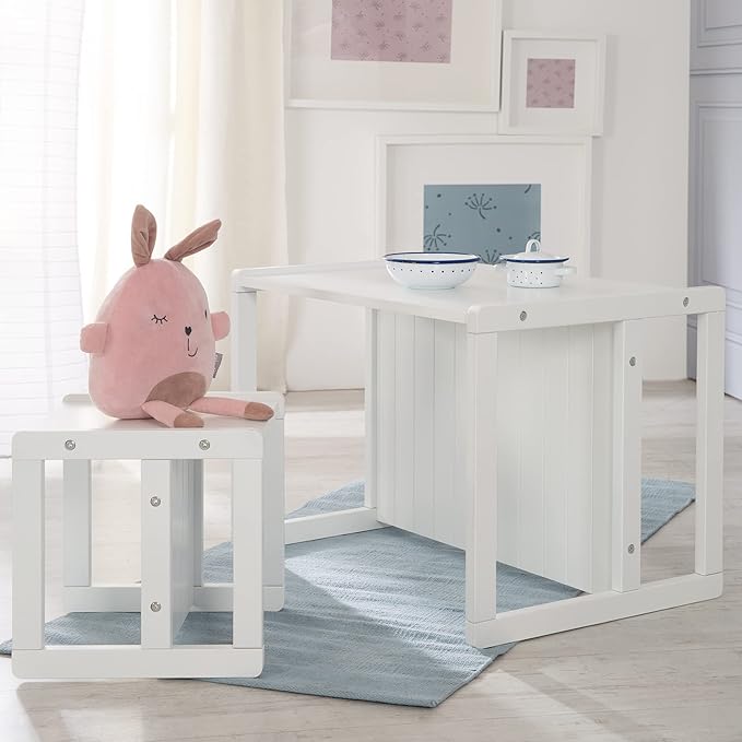 Roba Country-Farmhouse: Bench-White Wood Seating