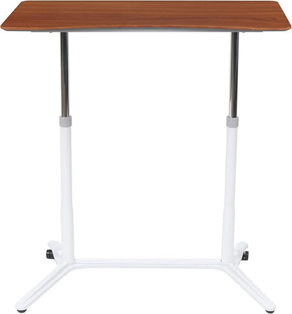 Calico Designs 51231 Sierra Height Adjustable Desk, White/Cherry, 37.5 Inch
