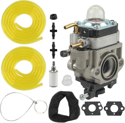 308054121 Carburetor Fits for Ryobi RY25AXB 25cc Gas Jet Fan Blower with Gasket Fuel Line Filter