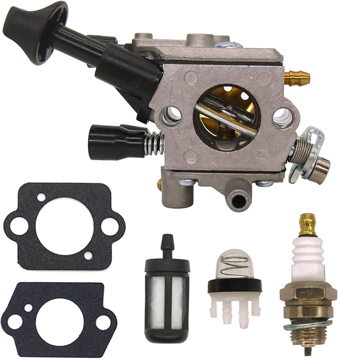 BR350 Carburetor Kit for Stihl BR350Z BR430 BR430Z SR430 SR450 Backpack Blower Zama C1Q-S210 Carb Replace 4229 129 0901