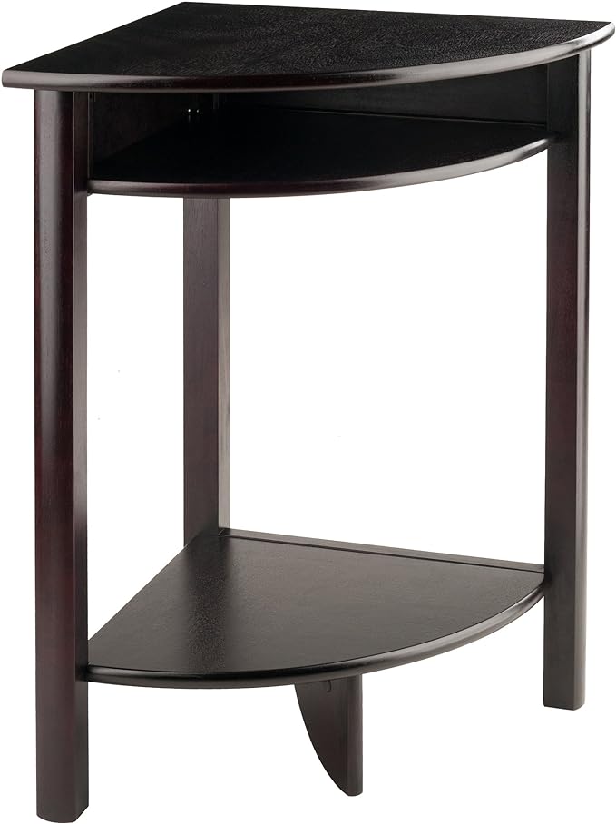 Winsome Liso Corner Desk, Espresso