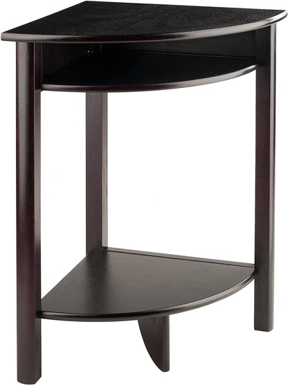 Winsome Liso Corner Desk, Espresso