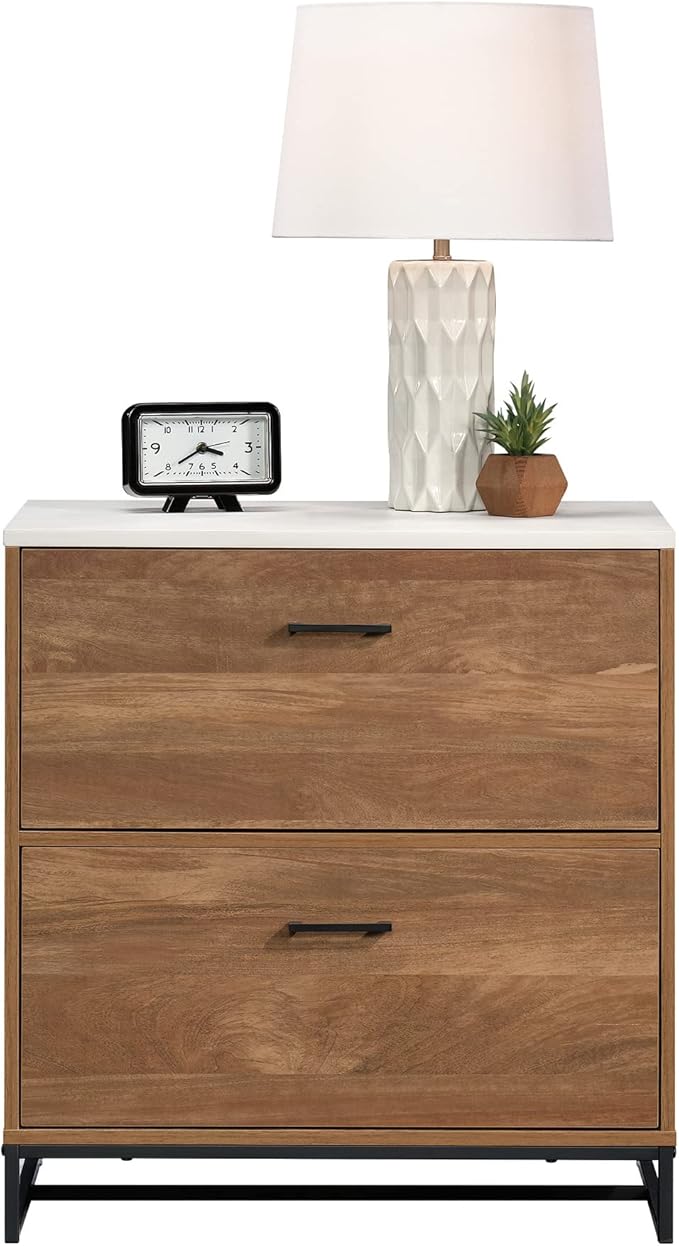 Sauder Tremont Row Lateral File, L: 15.71" x W: 27.95" x H: 29.53", Sindoori Mango
