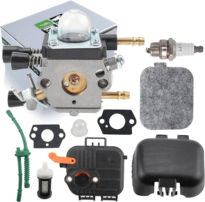 4229 120 0606 Carburetor for Sthil SH85 SH55 BG55 BG85 BG45 BG46 BG65 Zama C1Q-S68 Leaf Blower Parts with Air Filter Back Cover Tune Up Kit