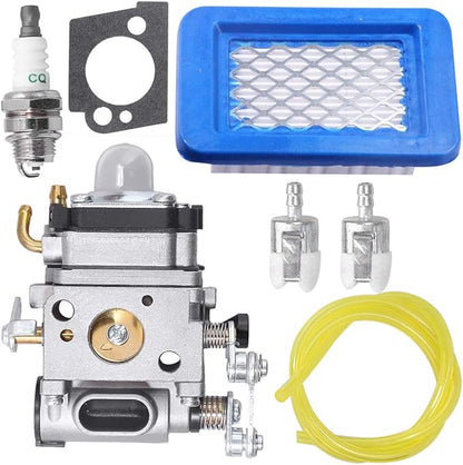 WLA-1 Carburetor Tune Up Kit for Echo PB-500H PB-500 EB508RT EB-508RT PB500 PB500H Blower, Air Filter/Fuel Line/Spark Plug/Gasket