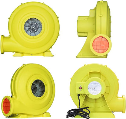1500W (2HP) Air Blower, Commercial Inflatable Bouncer Blower, Perfect for Inflatable Bounce House, Jumper, Bouncy Castle…