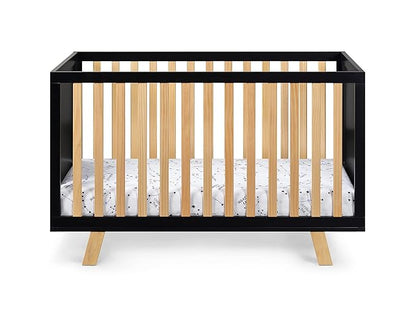 Suite Bebe Livia Convertible Crib in Black & Natural