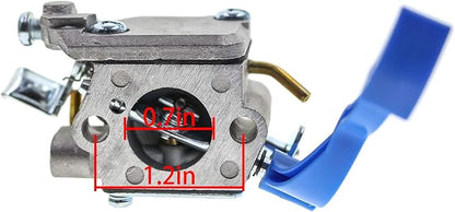 Carburetor for 125BX 125BVX 28CC Leaf Blower Replace 590460102 545081811 C1Q-W37 with 581798001 Fuel Kit
