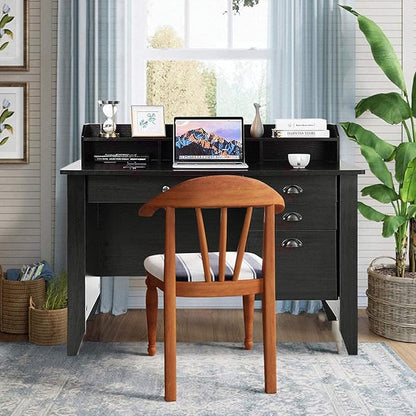 Computer Desk, Default, Black