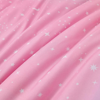 URBONUR Queen Size Comforter Set, Rainbow Stars Queen Bedding Set for Teen Girls Women, 6 Pieces Comforter, Flat Sheet, Fitted Sheet & Pillowcases
