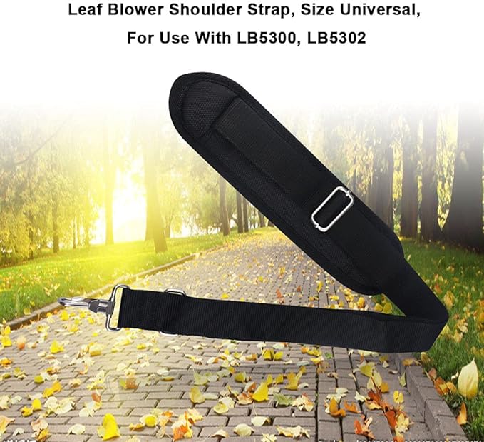 Shoulder Strap/String Trimmer Shoulder Strap Compatible with EGO AP5300 56-Volt 530 CFM Blower LB5300/LB5302,LB5300, LB5302, LB5750, LB5800, LB5804, LB6150, LB6151, LB6500 & LB6504(2)