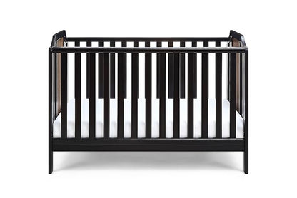 Suite Bebe Brees Convertible Island Crib in Black & Vintage Walnut