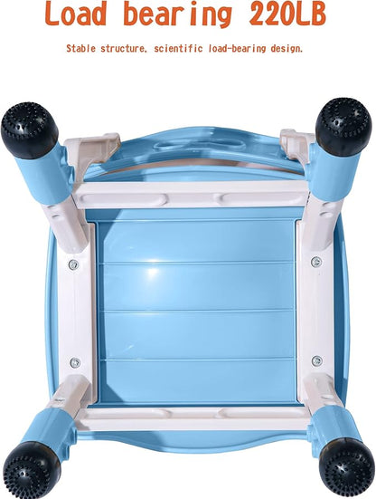 Kids' Desk Chairs Adjustable Height is Suitable for Children's Chairs Used in Families, Schools and Day-Care Between 2-10 Years Old The Max Bearing Capacity is 222LB