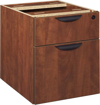 Regency Pedestal Legacy Box File, 15.5" x 22", Cherry