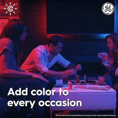 Cync GE BR30 LED Smart Light Bulbs, Indoor Floodlight Bulb, Color Changing Light Bulb, WiFi Lights, Works with Amazon Alexa and Google Assistant, 9.5 Watts (2 Pack)