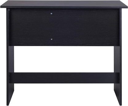 OneSpace Adina 2 Drawers Writing Desk, Black