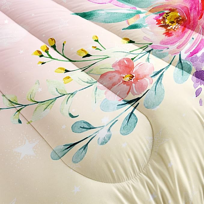 CVHOUSE Butterfly Comforter Set,Luxurious Blue Butterfly Bedding Set for Kids Teens,Blue Butterflies Comforter Butterflies Duvet Set Room Decor Quilt Set Full Size